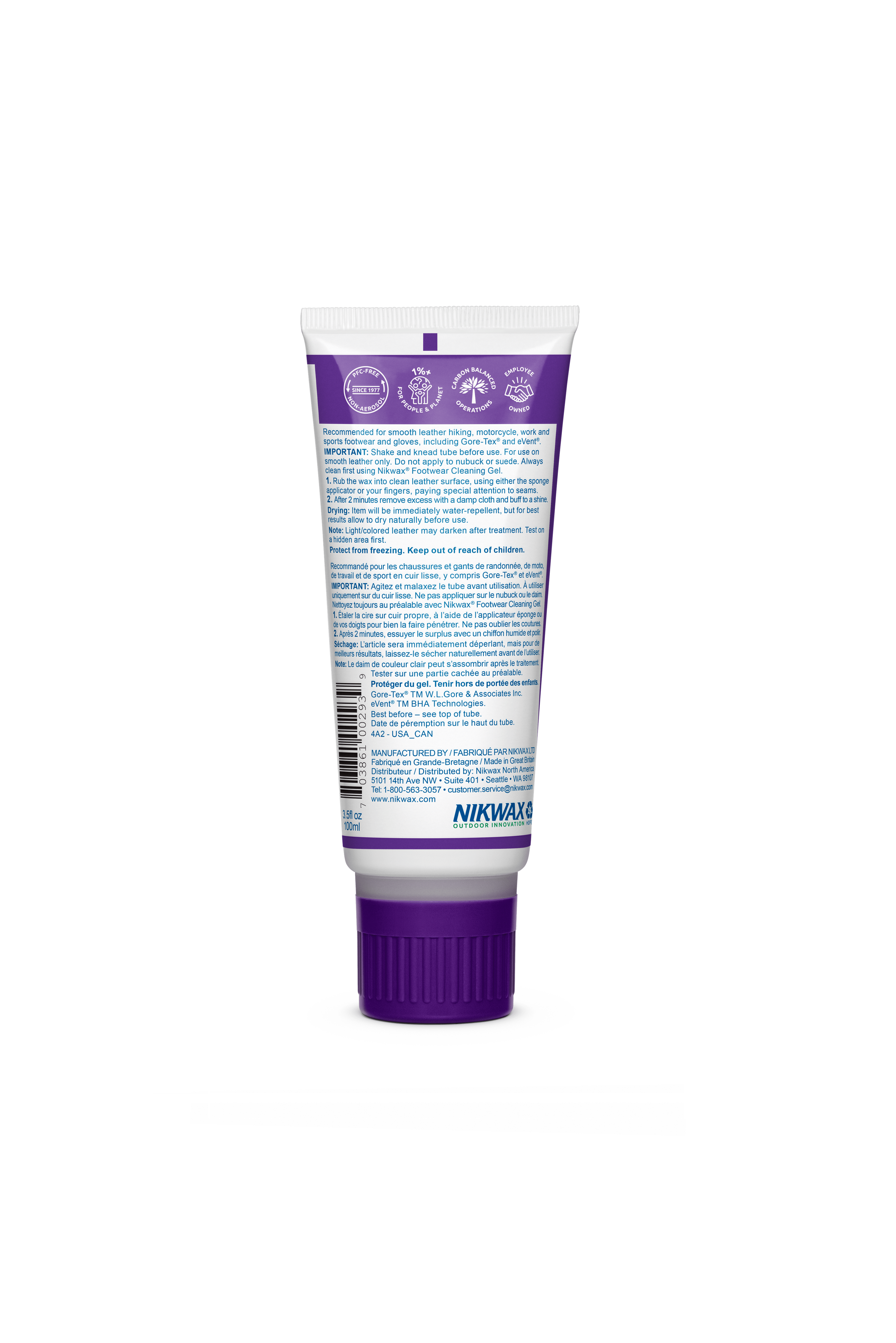 Nikwax Waterproofing Wax for Leather