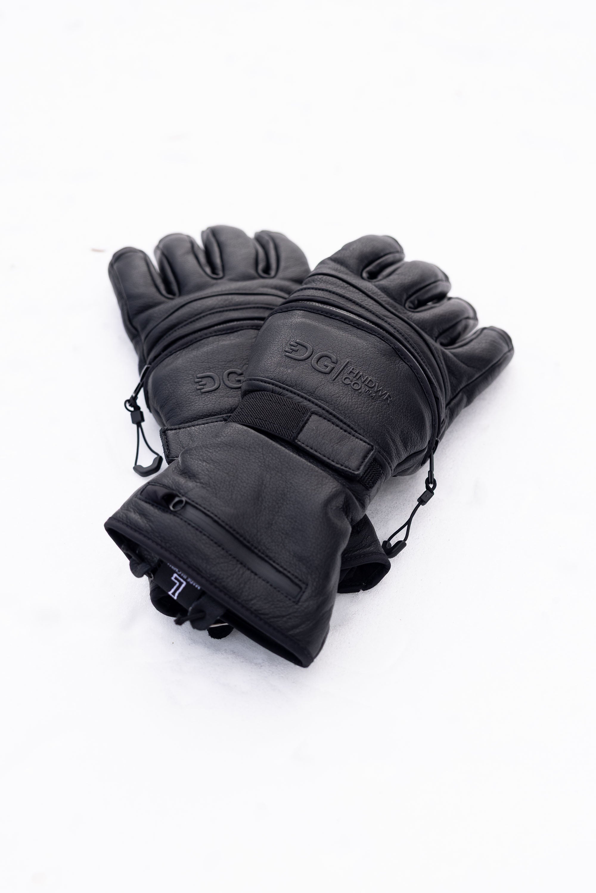 Granite Glove Long Cut - Black