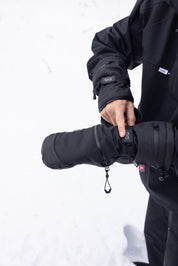 Quartz Mitt Long Cut - Black