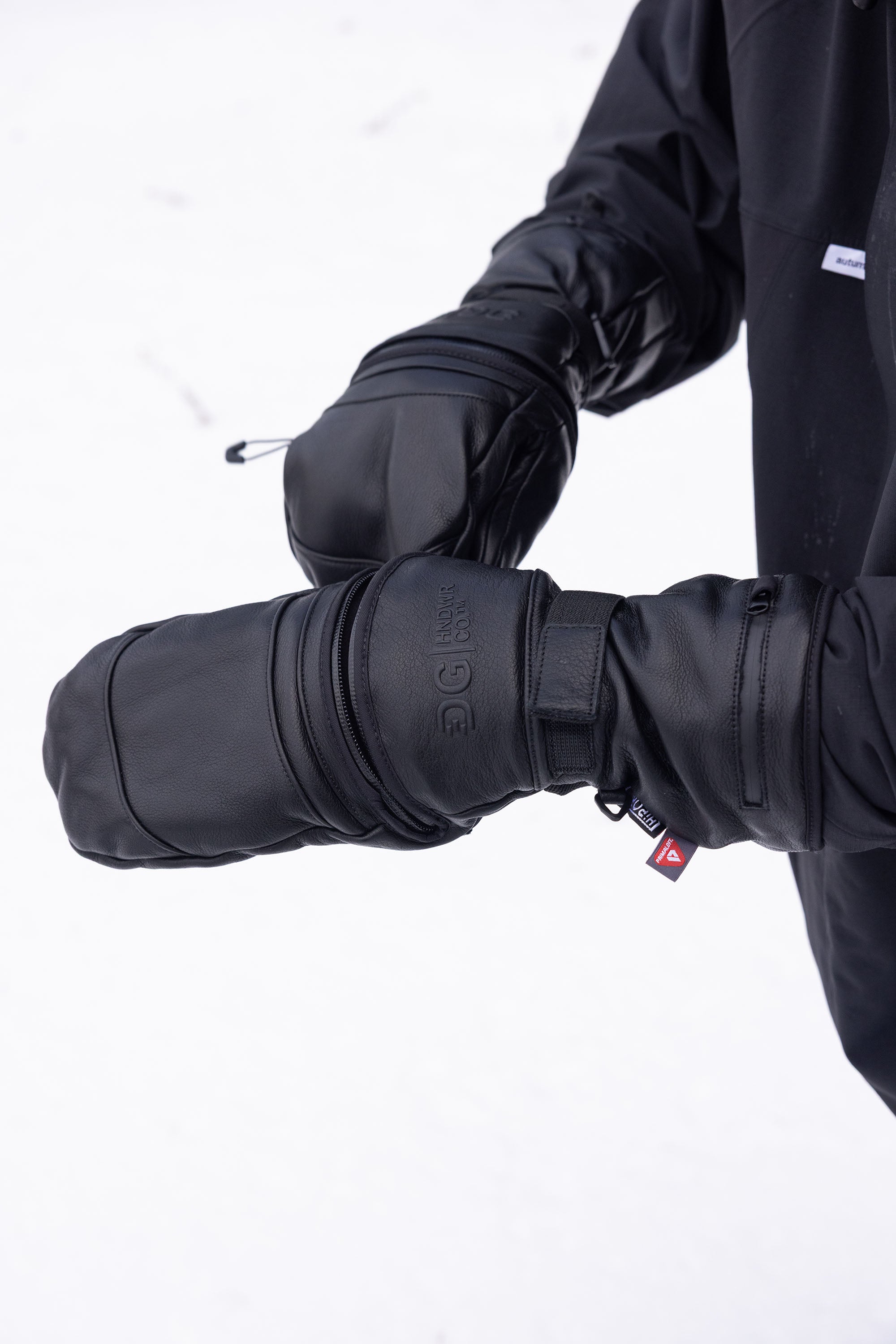 Granite Mitt Long Cut - Black