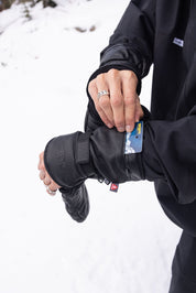 Granite Mitt Long Cut - Black
