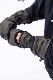 Quartz Mitt Long Cut - Military / Black