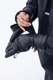 Granite Glove Long Cut - Black