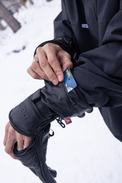 Granite Glove Long Cut - Black