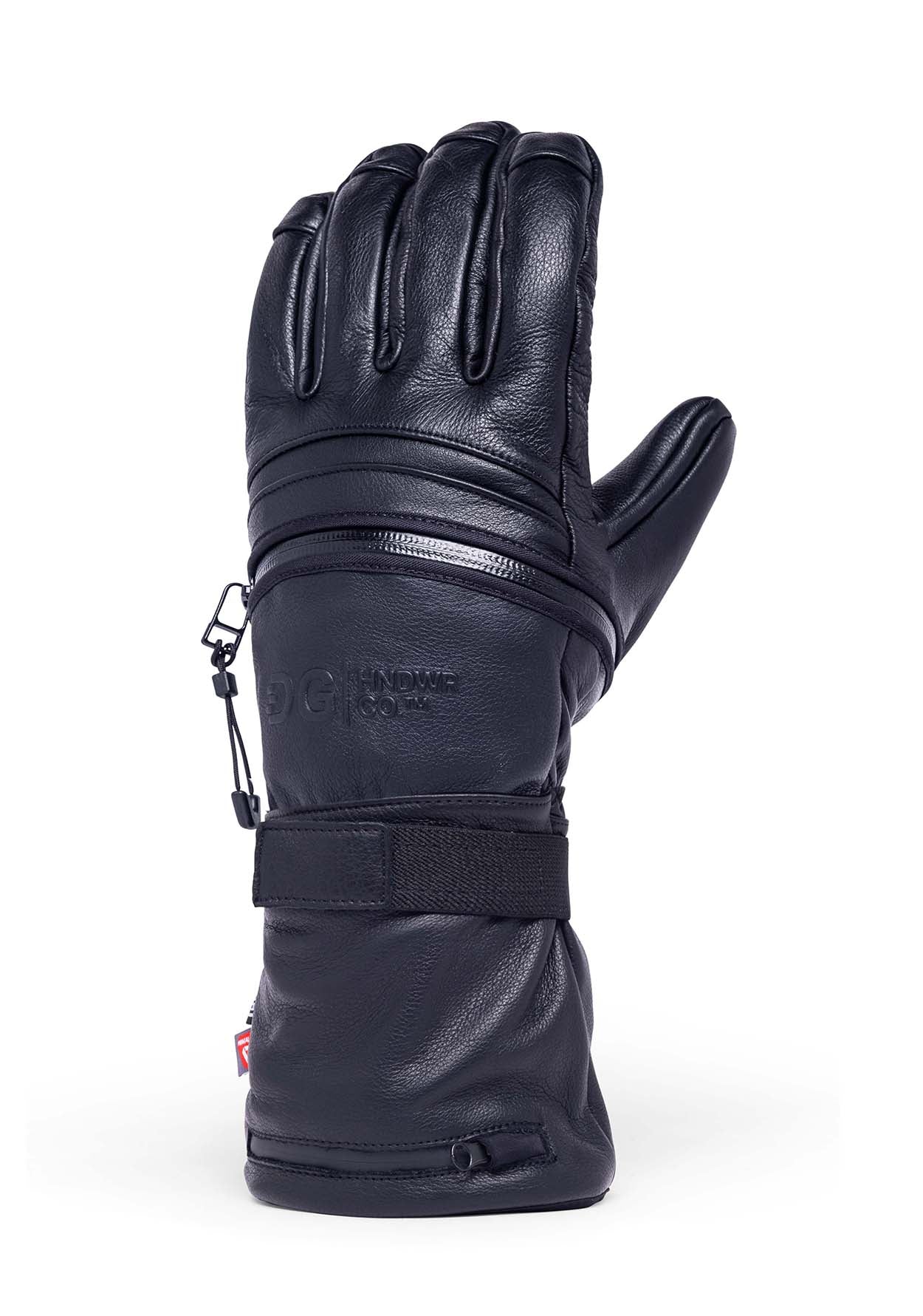 Granite Glove Long Cut - Black