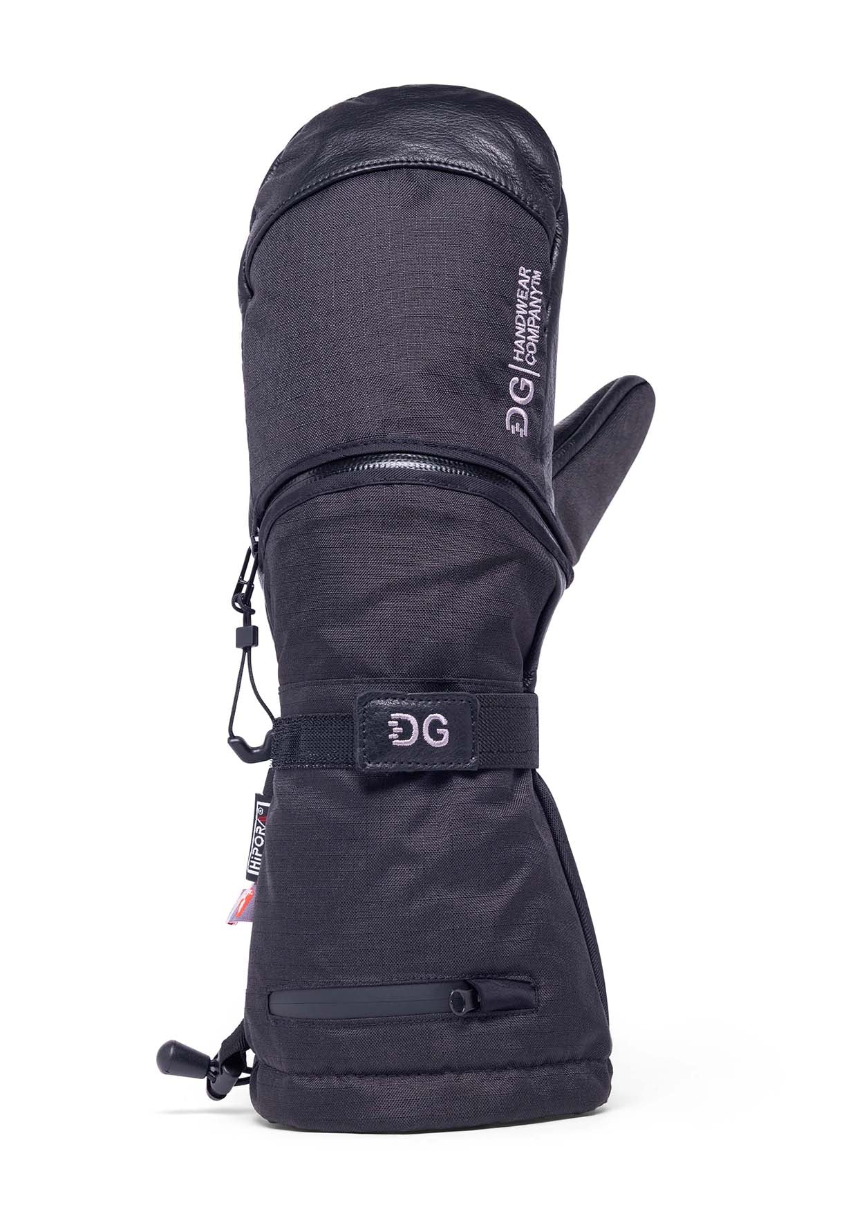 Quartz Mitt Long Cut - Black