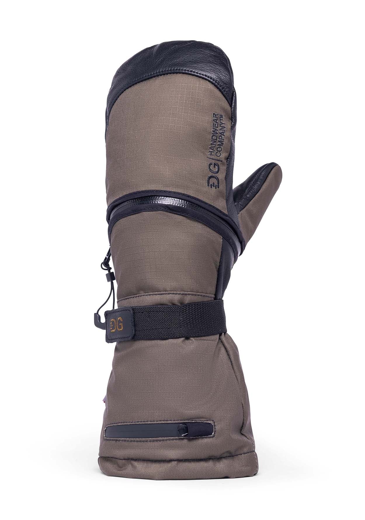 Quartz Mitt Long Cut - Military / Black